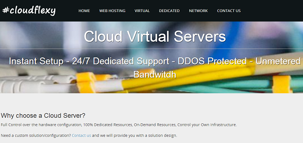 Cloudflexy支持Windows的KVM VPS年付$39.99